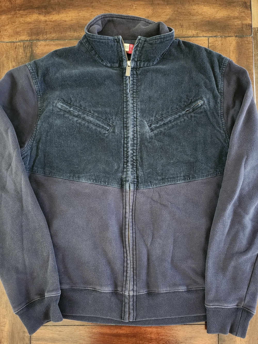 Topo Ranch Navy Corduroy Jacket Large
